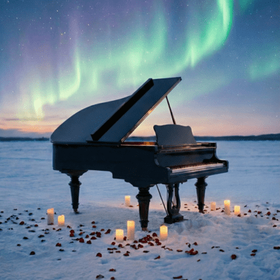 Holy Night Piano Front Cover