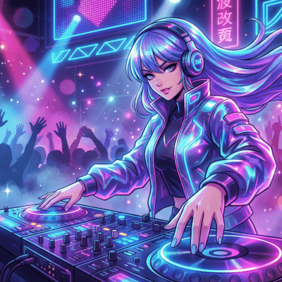 Otome Chic EDM - Salad Night Front Cover