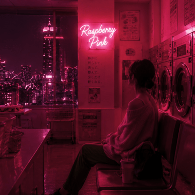 Adult Girl Deep House - Raspberry Pink Nights Front Cover