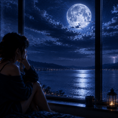 After the Last Thunder (Emotional Solo Piano Jazz) Front Cover