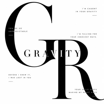 GRAVITYのジャケット写真