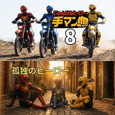 Janken Hero TEMAN 8 -.Insert Song Front Cover