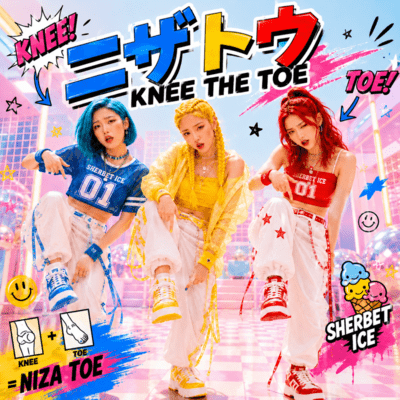 Knee the Toe Front Cover
