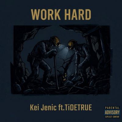 WORK HARD (feat. TiDETRUE) Front Cover