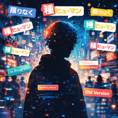 Almost Human, Still Evolving Front Cover