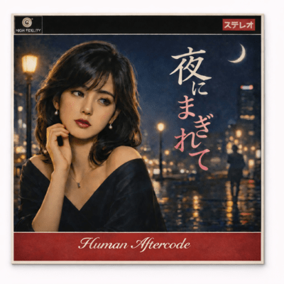 夜にまぎれてのジャケット写真