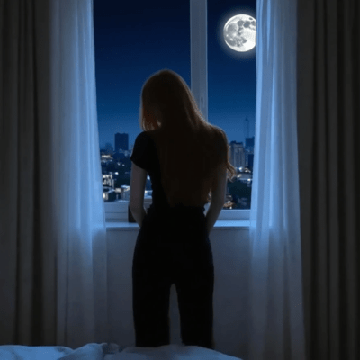Serenity of the night Front Cover
