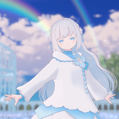 祝福レインボーのジャケット写真