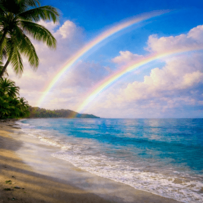 Double Rainbow Front Cover