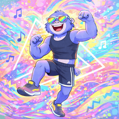 Groovy Gorilla Front Cover