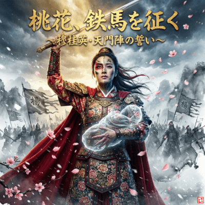 Peach Blossoms, Iron Steeds: The Oath of Mu Guiying Front Cover