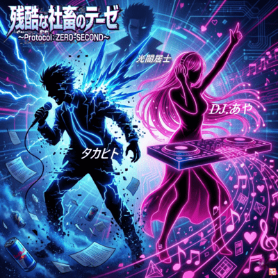 残酷な社畜のテーゼ 〜Protocol: ZERO-SECOND〜 (feat. タカヒト & DJあや)のジャケット写真