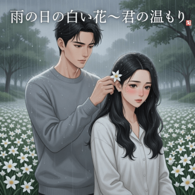 White Flower in the Rain ~The Warmth That Saved Me~ (feat. YOSHINARI, NANA & HIROYUKI) Front Cover