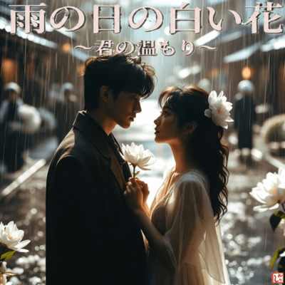 雨の日の白い花 ~君の温もり~ (feat. DJあや & YOSHINARI)のジャケット写真