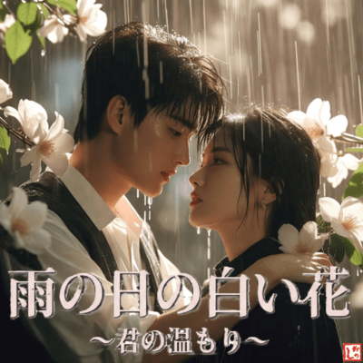 雨の日の白い花 ~君の温もり~ (feat. 那々 & YOSHINARI)のジャケット写真