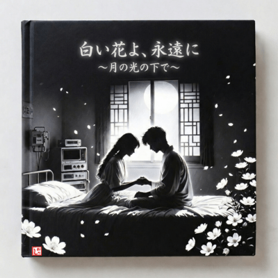 白い花よ、永遠に~月の光の下で~ (feat. YOSHINARI)のジャケット写真