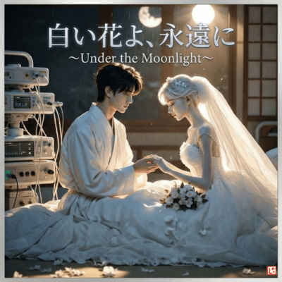 White Flower, Forever ~Under the Moonlight~ (feat. HIROYUKI) Front Cover