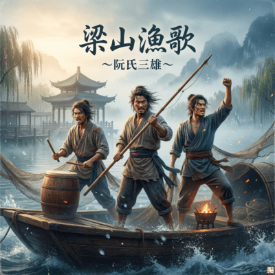 LiangShanYuGeRuanShiSanXiong (feat. GIZHEN) Front Cover