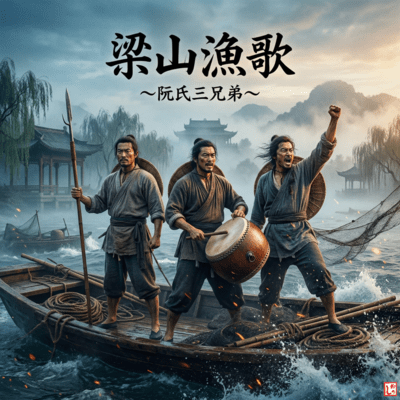 Liangshan Fisherman's Song ~ The Ruan Brothers ~ (feat. HIROYUKI) Front Cover