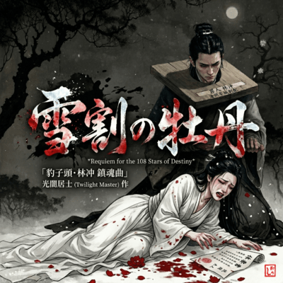 The Peony in the Snow ~A Vow Shattered by the Blade~ (feat. HIROYUKI) Front Cover