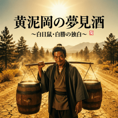 Dream Wine of Huangni Ridge ~ Bai Sheng's Soliloquy ~ Front Cover