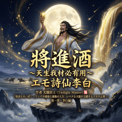 Jiāng Jìn Jiǔ Tiān Shēng Wǒ Cái Bì Yǒu Yòng Li Bai, the Poet of Emotion (feat. HIROYUKI) Front Cover
