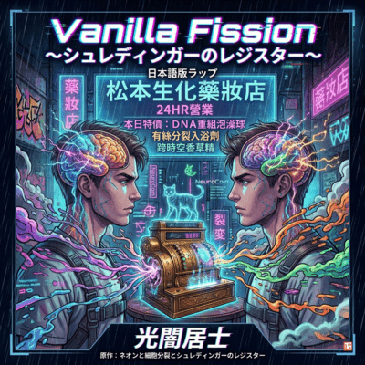 Neon, Fission, and Schrödinger's Cash Register (feat. YOSHINARI) Front Cover