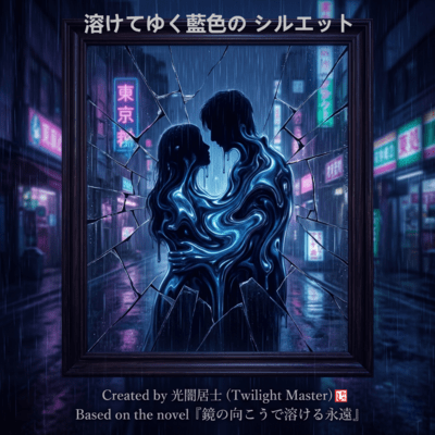 Melting into the Azure Silhouette (feat. NaNei) Front Cover