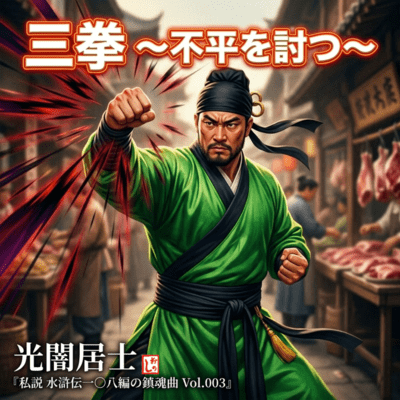 Three Fists ~Smite the Unjust~ (feat. YOSHINARI) Front Cover