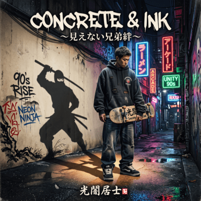 Concrete & Ink ~Unseen Brotherhood~ (feat. HIROYUKI) Front Cover