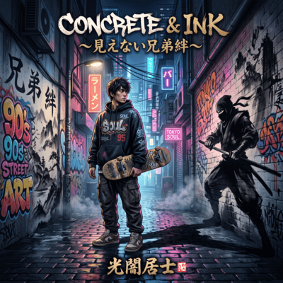 Concrete & Ink ~Unseen Brotherhood~ (feat. TAKA & YOSHINARI) Front Cover