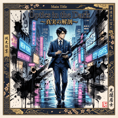 Optics in the Dark ~真実の解剖~ (feat. YOSHINARI)のジャケット写真