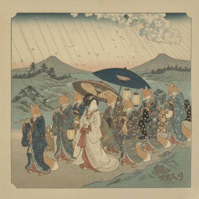 Kitsune Wedding Front Cover