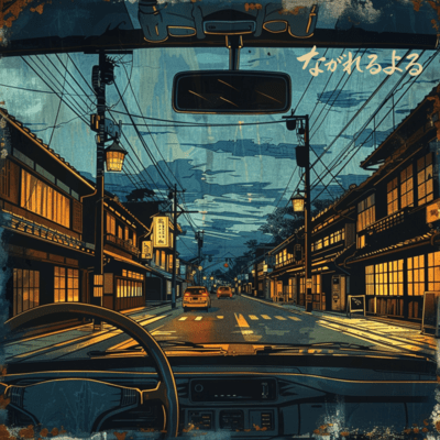 ながれるよるのジャケット写真