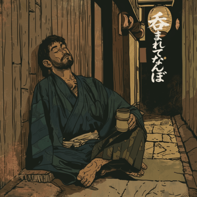 Drunk in Ukiyo Front Cover