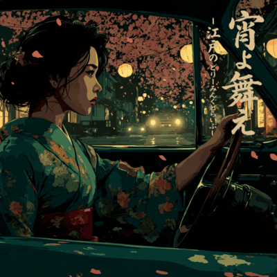 YOI YO MAE - Edo Dreaming Drive - Front Cover