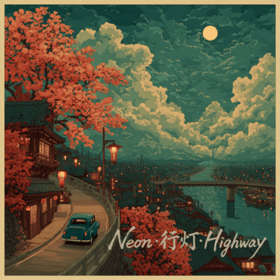 Neon .Andon. Highway Front Cover