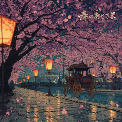 Spring Before and After ~Sakura in Rearview~ " Front Cover