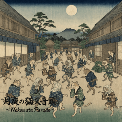 Tsukiyo no Nekomata Ondo ~Nekomata Parade~ Front Cover