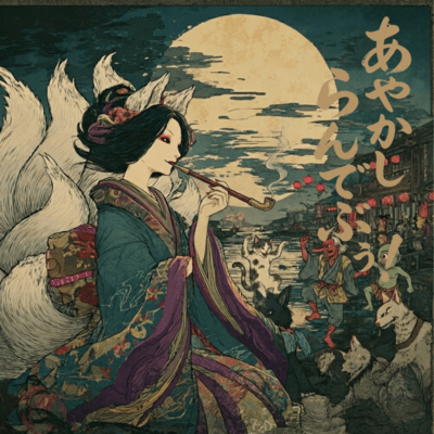 Ayakashi Rendezvous! Front Cover