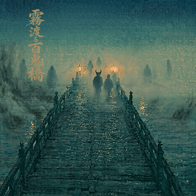 Misty Yokai Bridge Front Cover