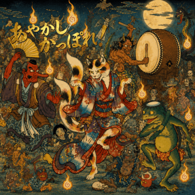 Ayakashi Kappore! Front Cover