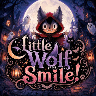 Little Wolf Smile! Front Cover