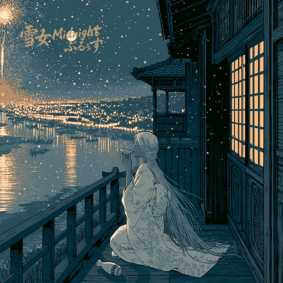 Snow Woman Midnight Blues Front Cover