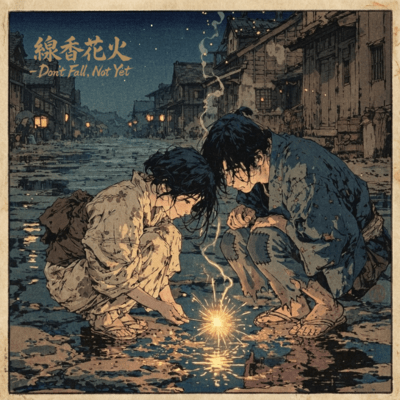 Senko Hanabi - Don't Fall, Not Yet - Front Cover