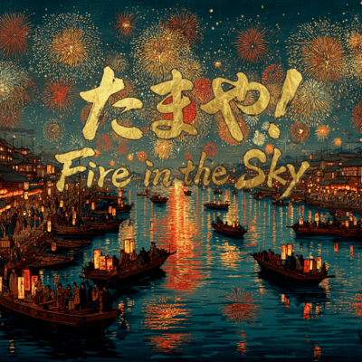 Tamaya! - Fire in the Sky - Front Cover