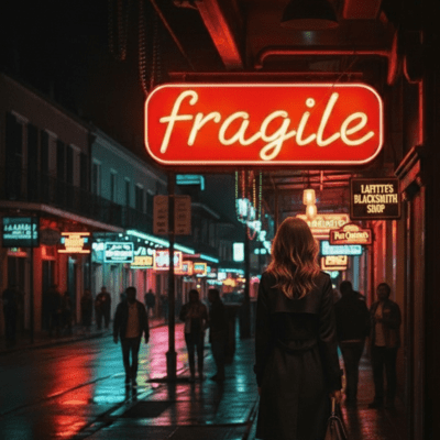 fragile (Bourbon Street) Front Cover