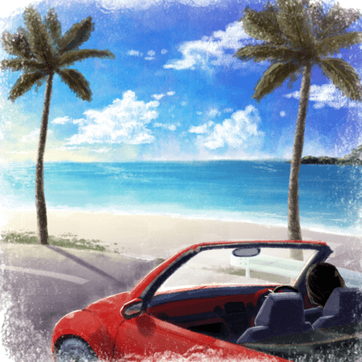 summer girl Front Cover