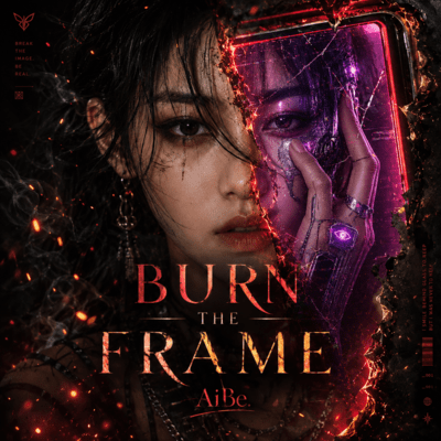 BURN THE FRAME Front Cover