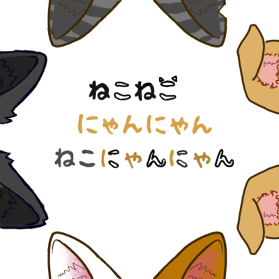 nekonekomeowmeownekomeowmeow (feat. HATSUNE MIKU) Front Cover
